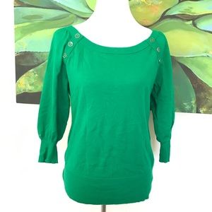 Banana republic green sweater top